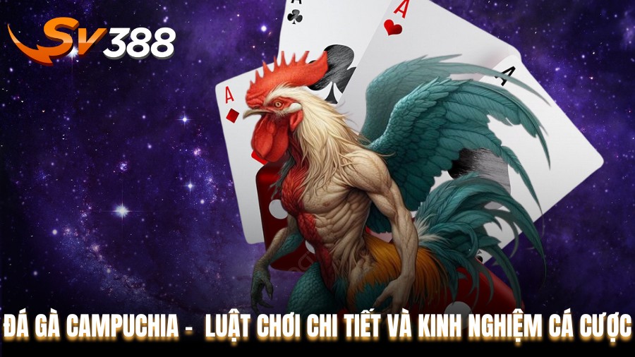 Đá Gà Campuchia SV388 - Luật Chơi Chi Tiết Và Kinh Nghiệm Cá Cược