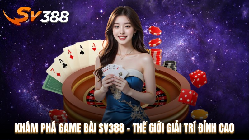 Khám Phá Game Bài SV388 - Thế Giới Giải Trí Đỉnh Cao